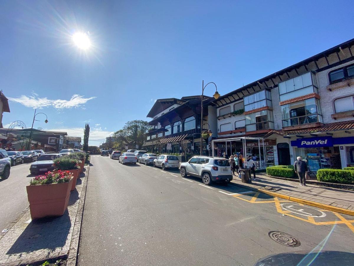 Locar-In Gramado- 100M Rua Coberta Daire Dış mekan fotoğraf